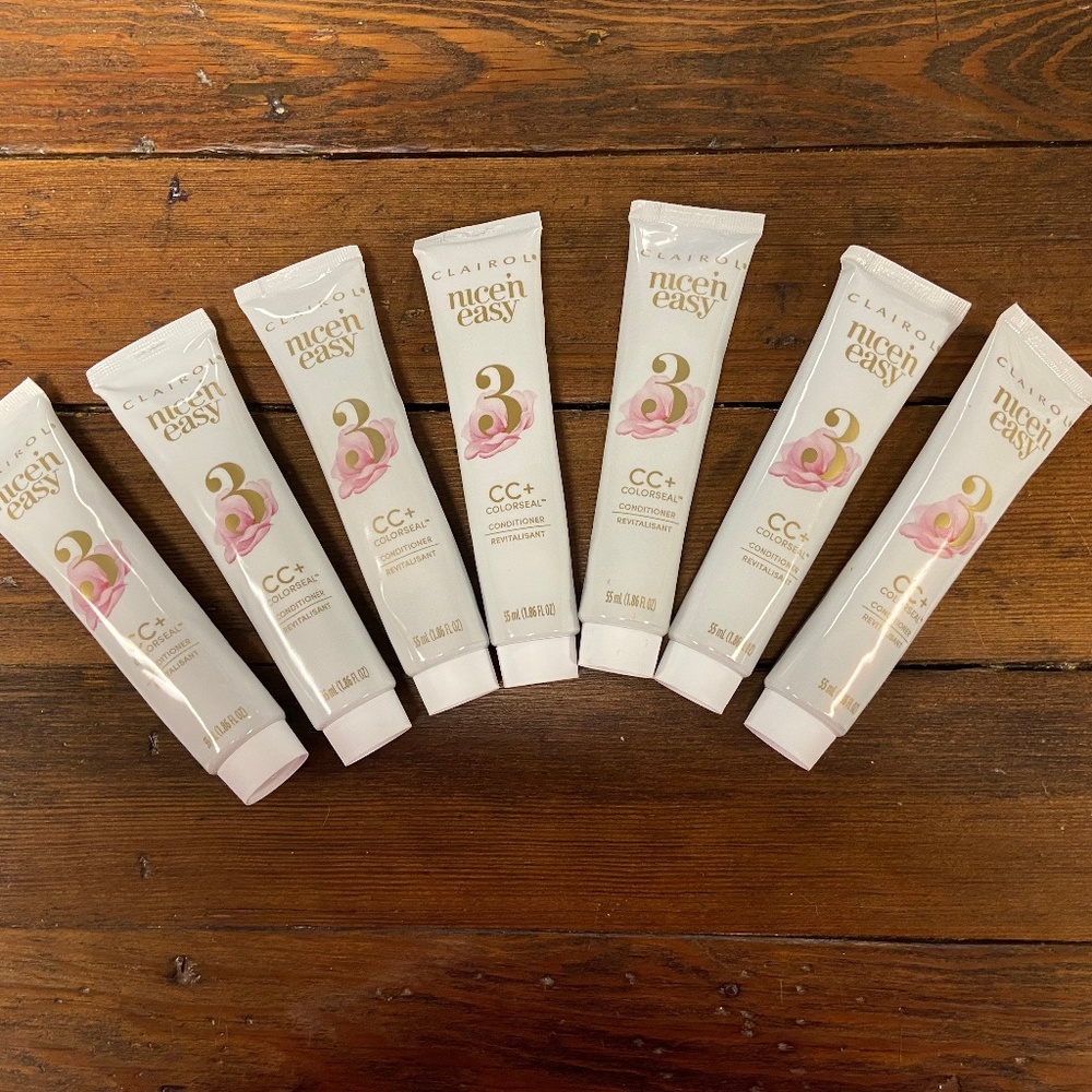 Lot of 7 Nice & Easy Colorseal Conditioner